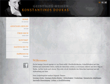 Tablet Screenshot of konstantinosdoukas.de